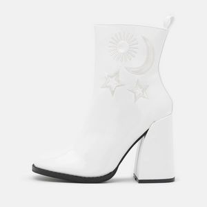 Koi Footwear In The Day Talia White Astro Boots